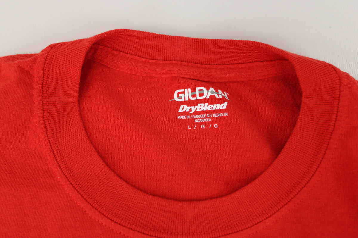 Gildan Ponca Health Services 2013 logo t-shirt, Men's L