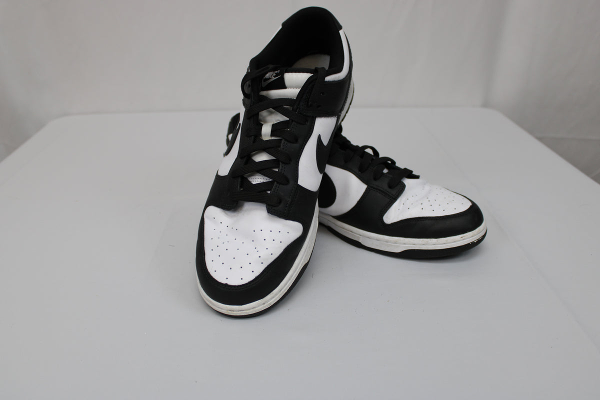 Nike Air Force 1 low, blk/white, Men's 13