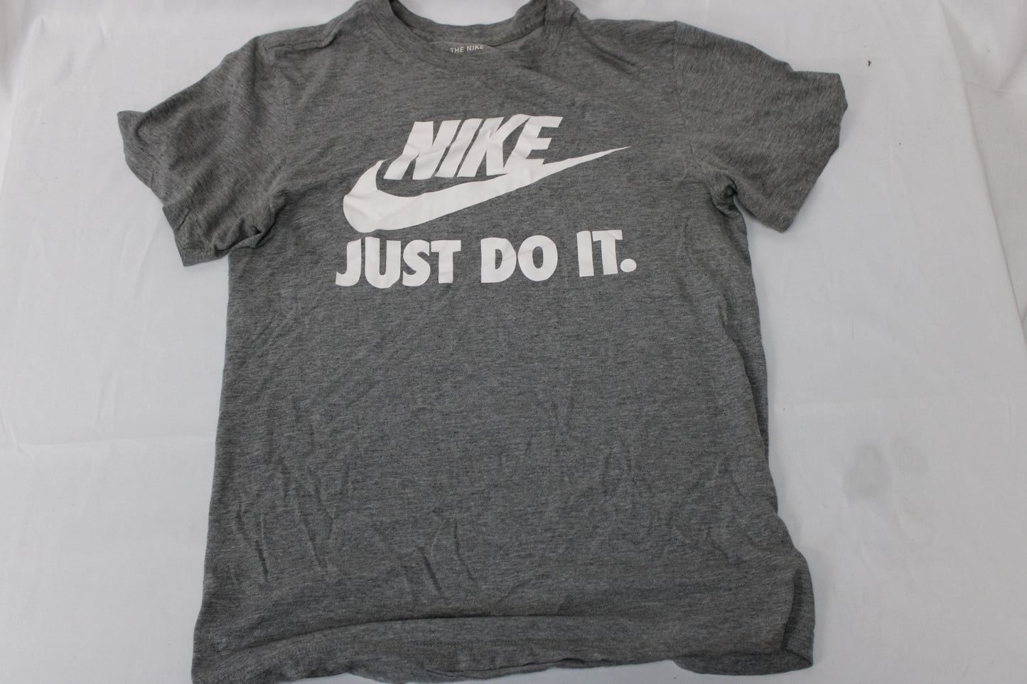 Nike Just Do It, Gray, Mens XS