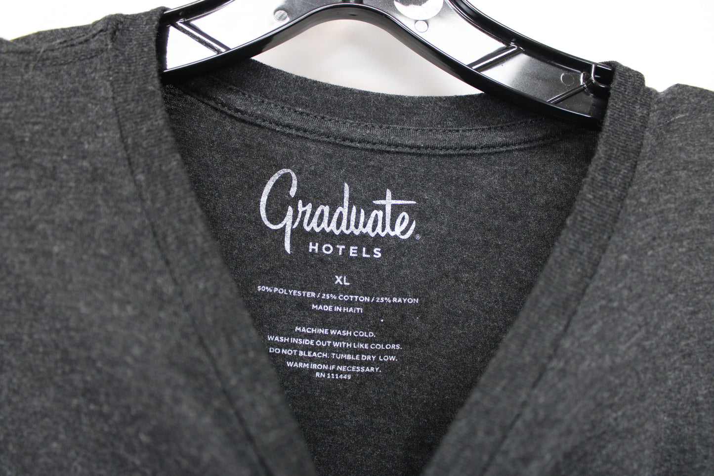 Graduate Hotels Multicolor Graduate Shirt, Gray, Men’s XL