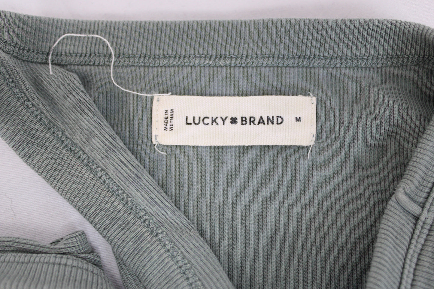 Lucky Brand Olive Tank Top, Women’s M