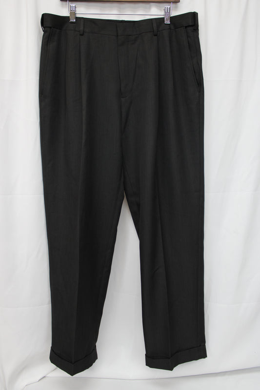 Haggar Trousers, Black, Men’s 38/30