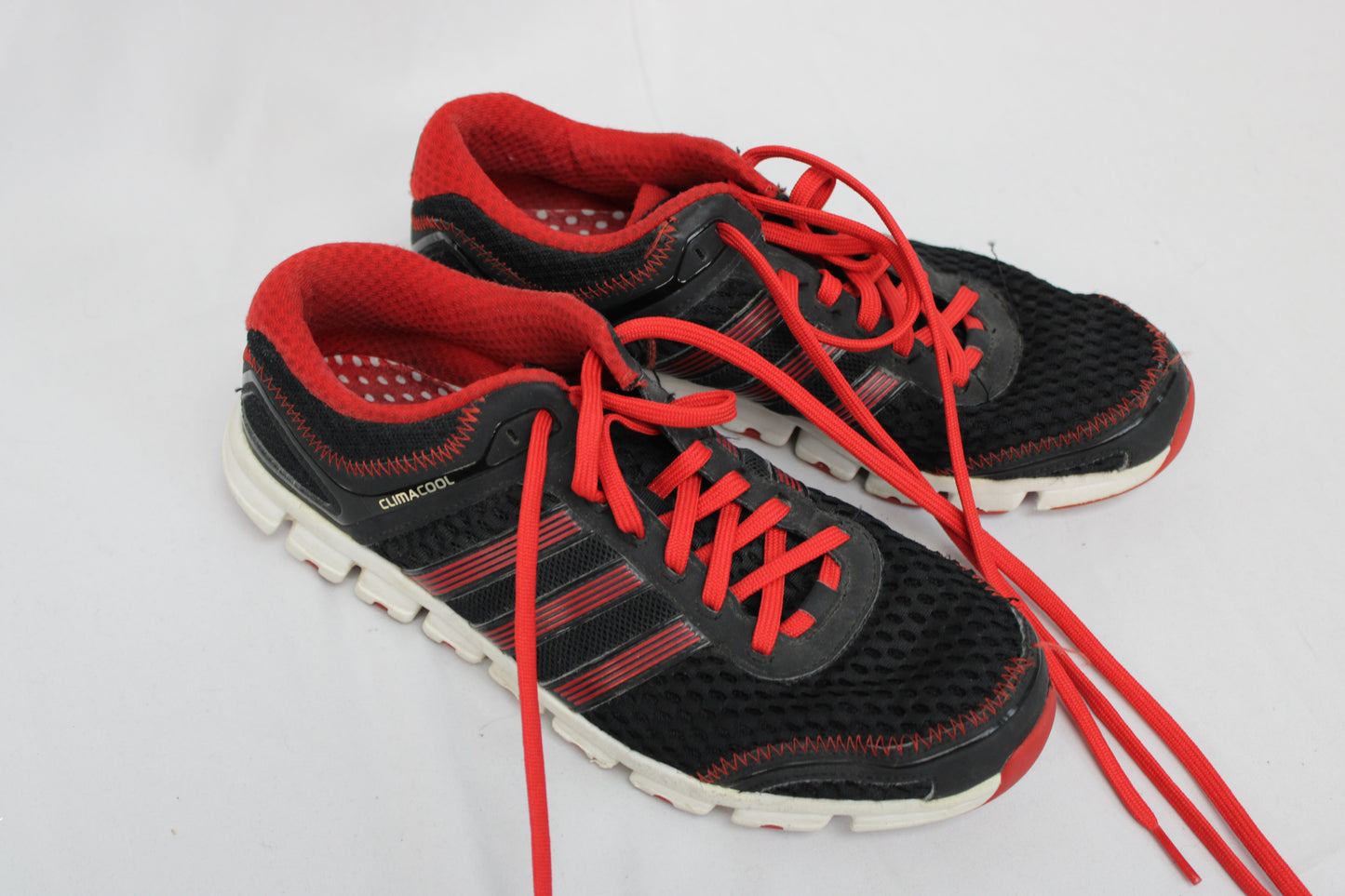 Adidas Climacool Sneakers, Red/Black, Men’s 8