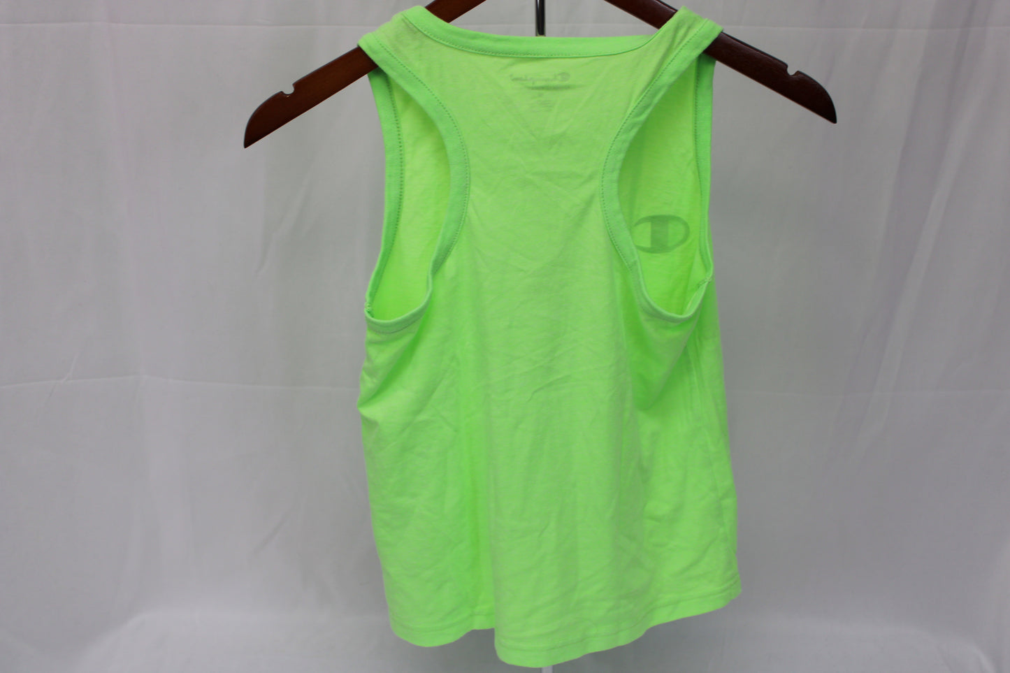 Champion Tank Top, Neon Green, Girls M