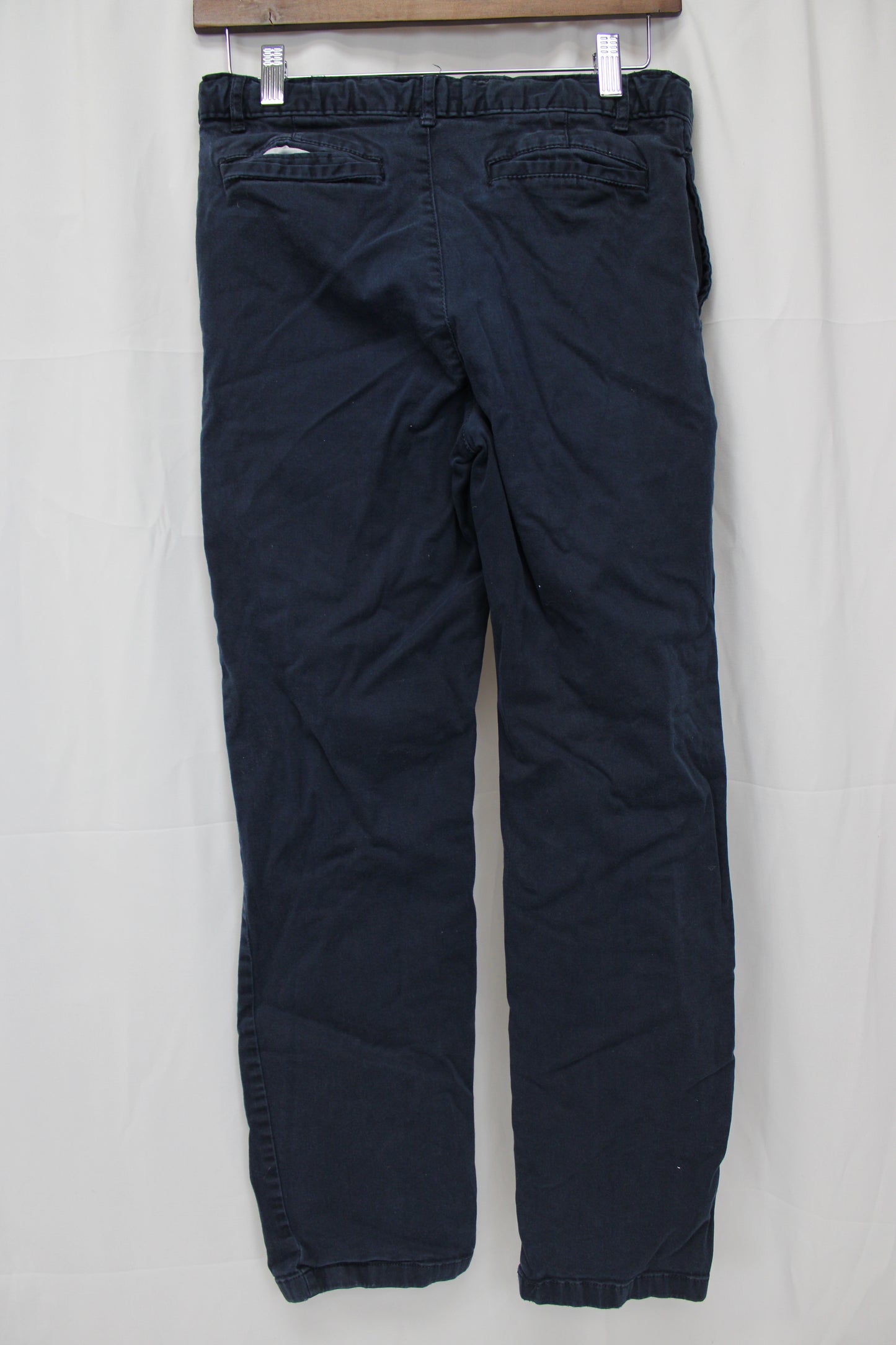 Place Chino Slacks, Navy Blue, Youth 14