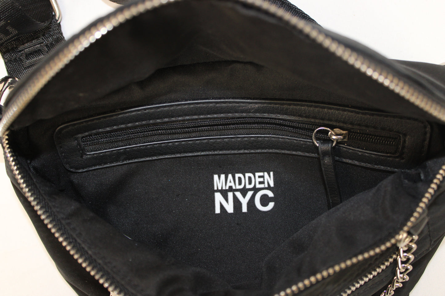Steve Madden NYC Black Fanny Pack