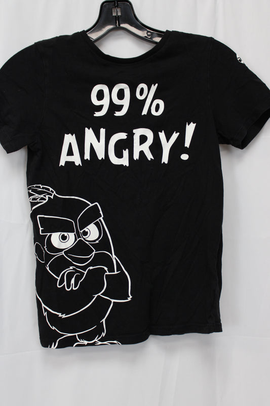 H&M 99% Angry! T-Shirt, Black, Youth S (8)