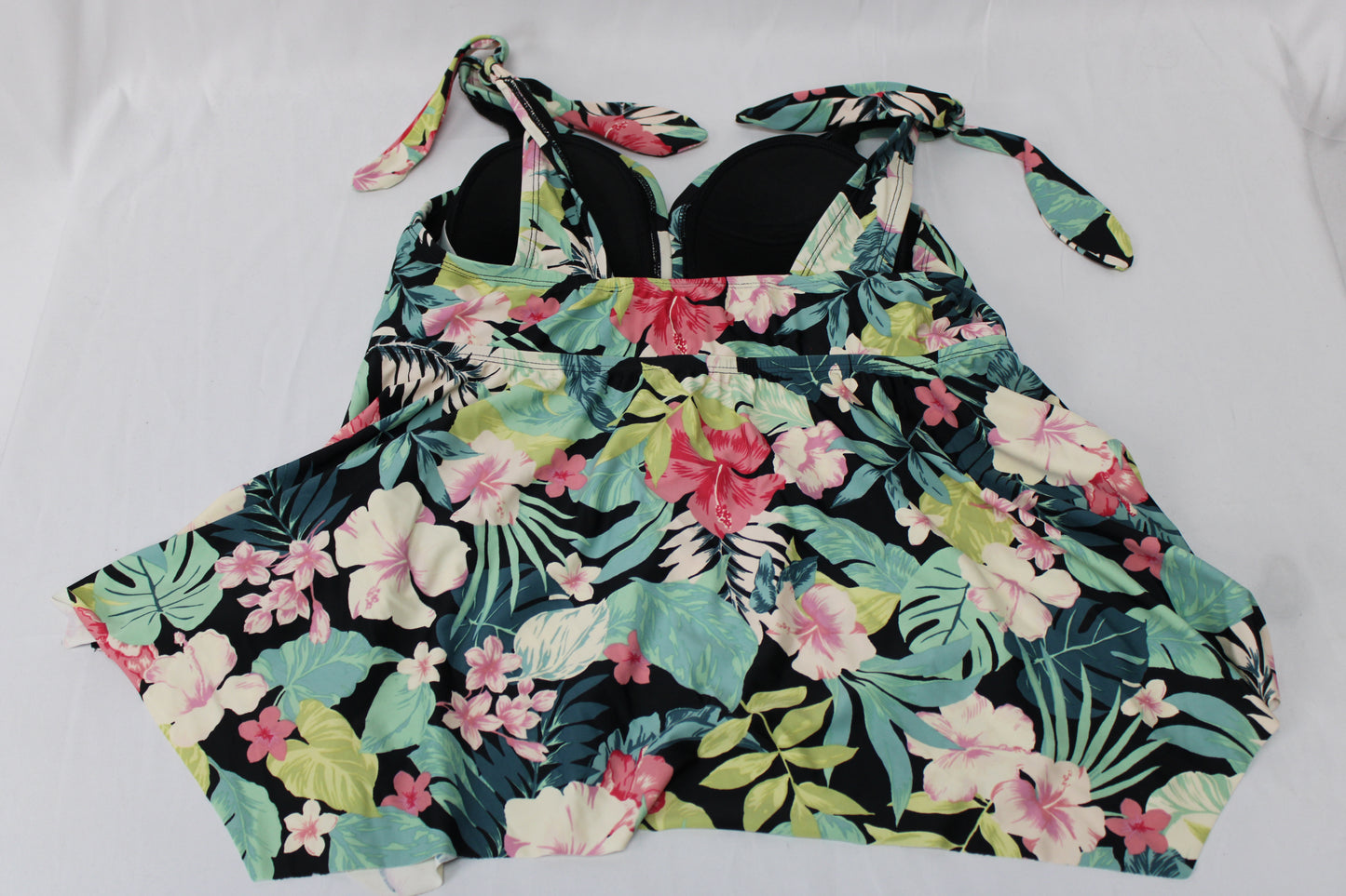 Kona Sol Tropical Swimsuit Top, Women’s XL