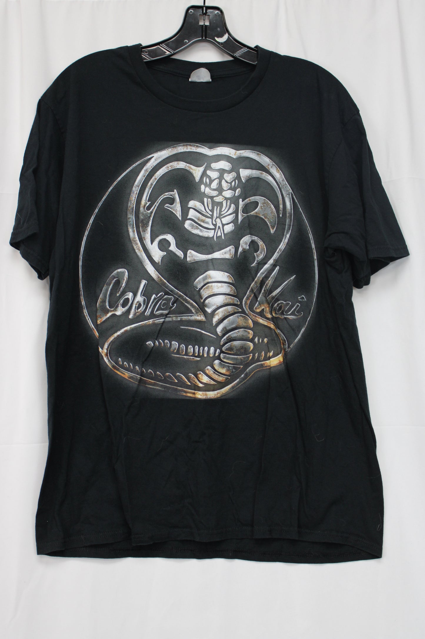 Port & Company Cobra Kai Short Sleeve T-Shirt, Black, Men’s L