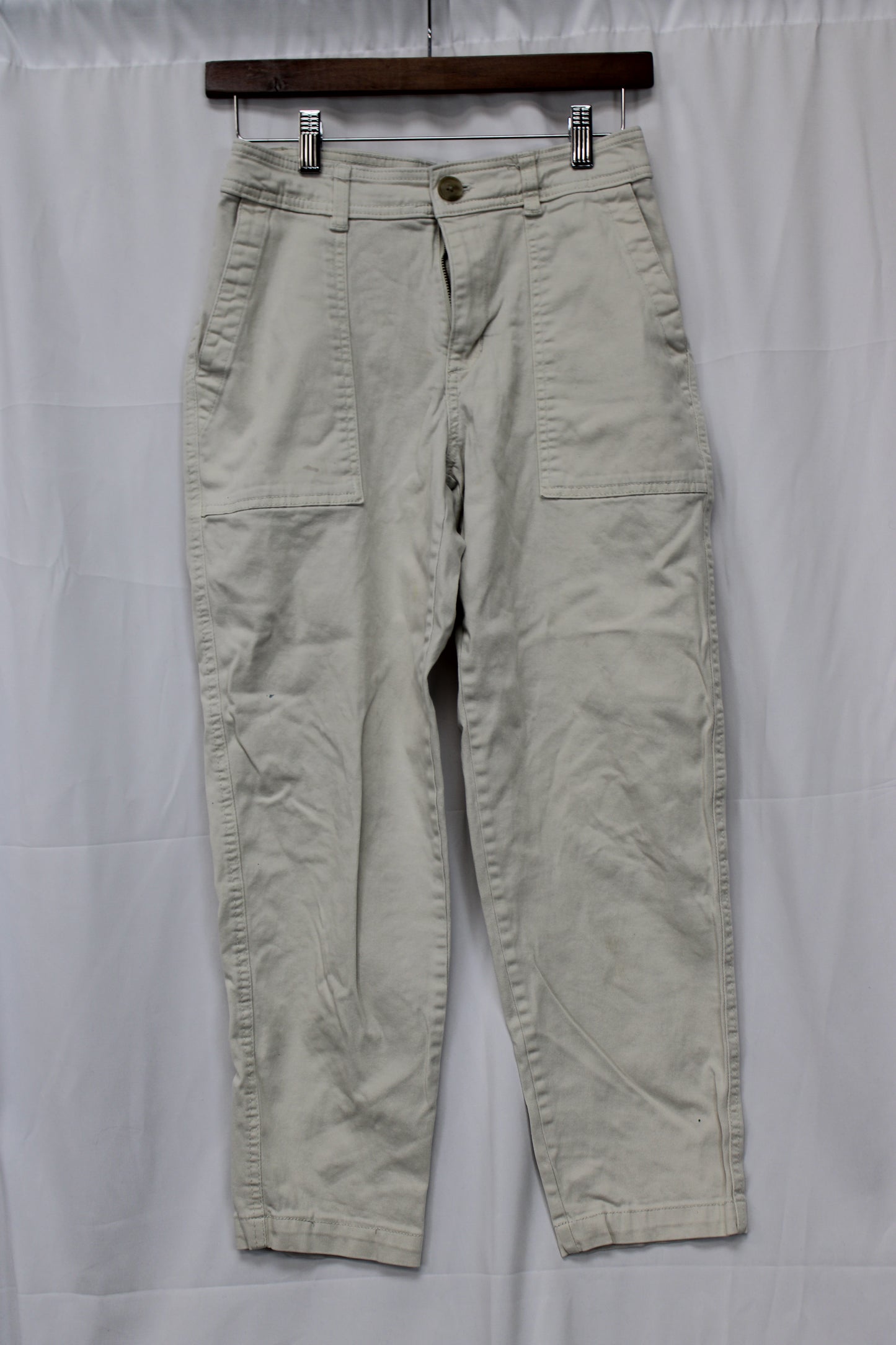 A New Day Stretch Cargo Pants, Beige, Women’s 4