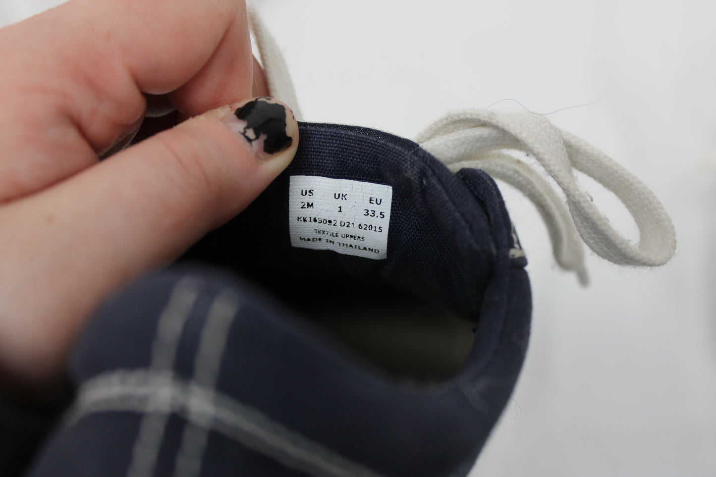 Keds Canvas Sneakers, Blue, Youth 2