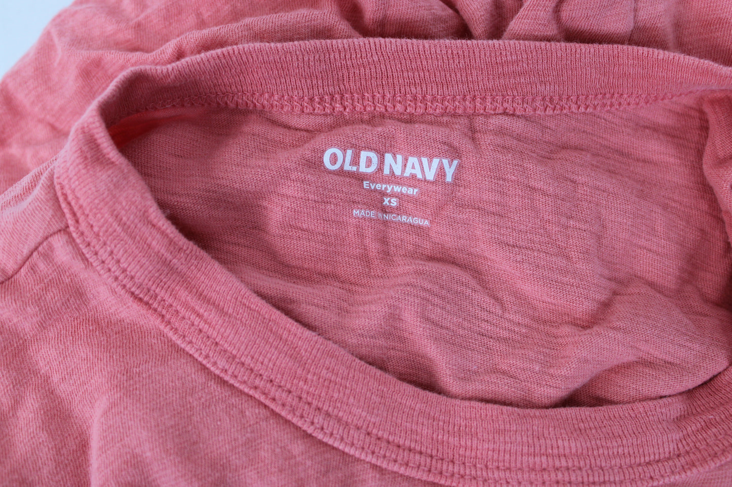 Old Navy On Island Time T-shirt, Orange, Women’s XS