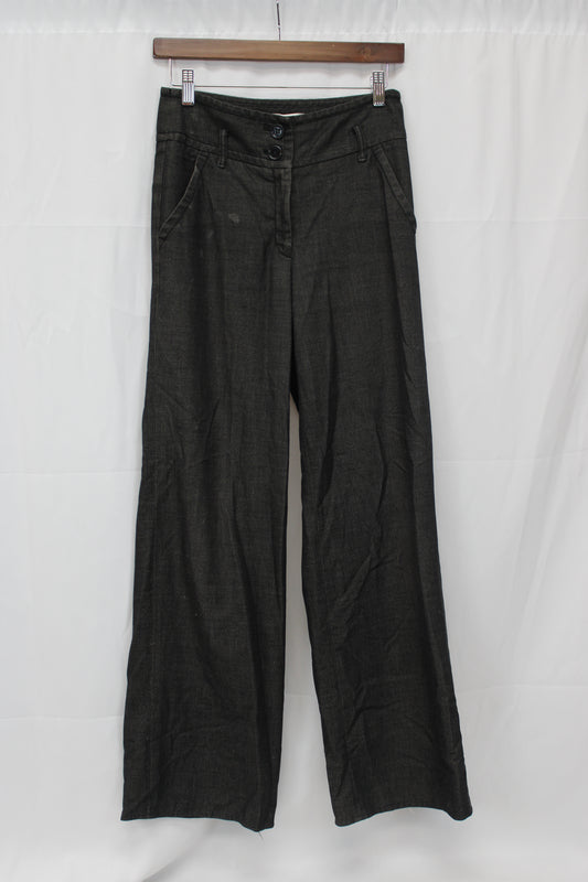 Max Studio Wide Leg Pants, Gray, Women’s 12