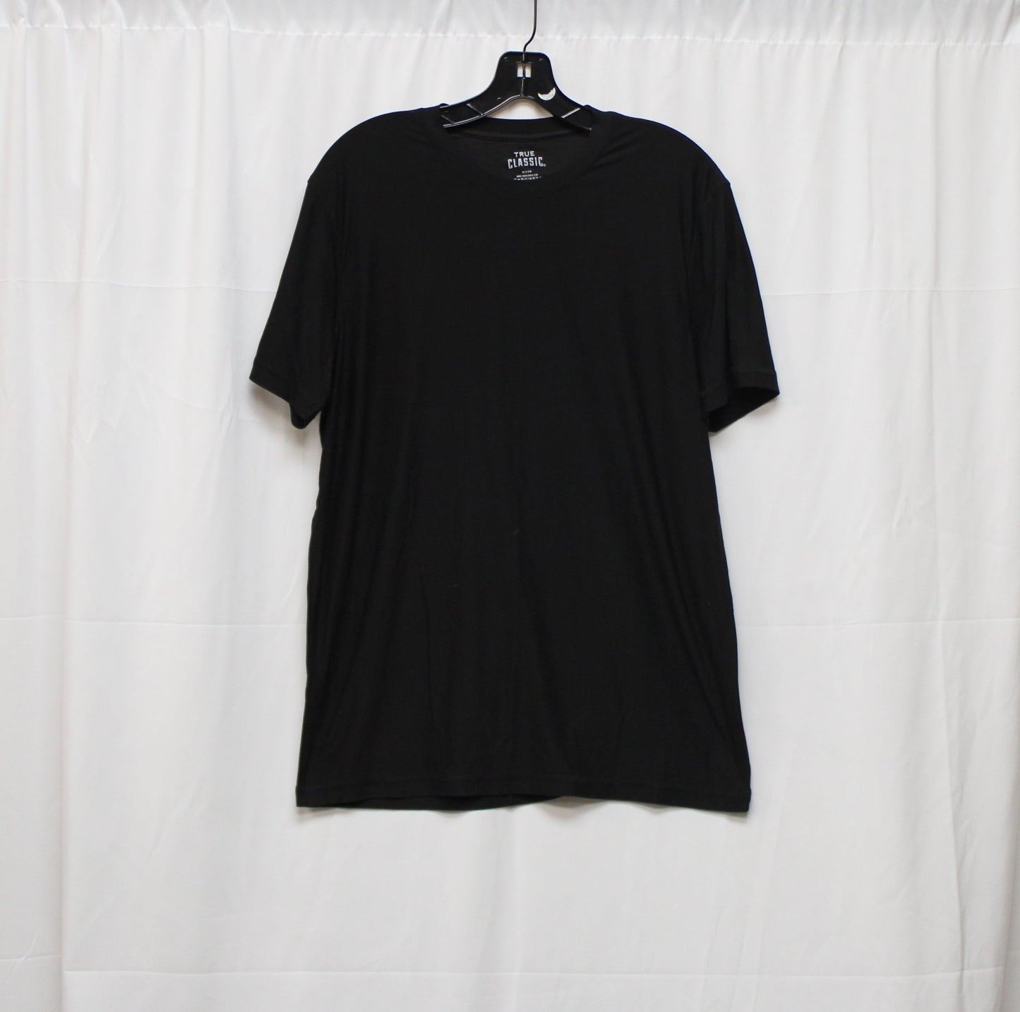 True Classic Short Sleeve Wicking Shirt, Black, Men’s M