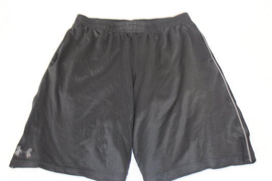 Under Armour Athletic Shorts, Black, Youth L