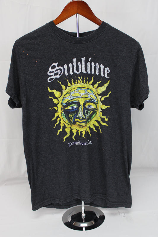 Sublime T-Shirt, Black, Mens L