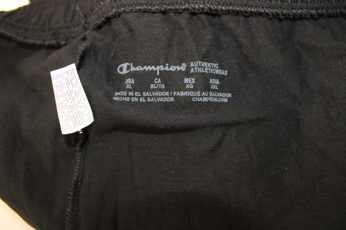 Champion Athletic Capri’s, Black, Women’s XL