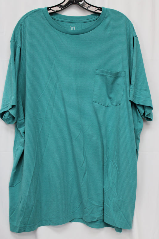 George Everyday T-Shirt, Teal, Men’s XXXL