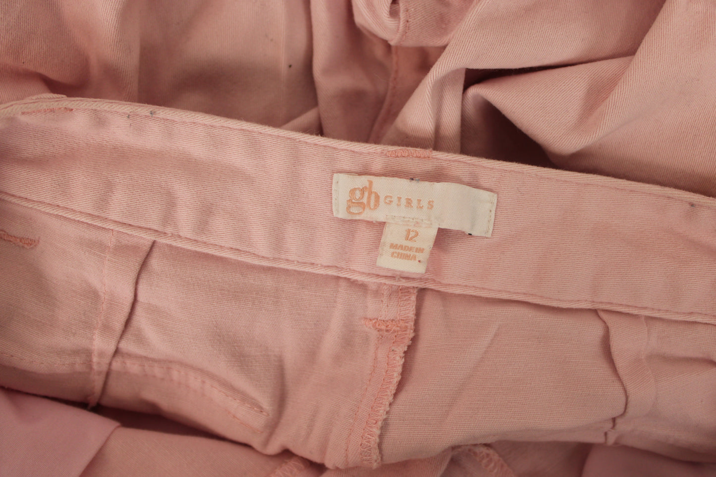 GB Girls Cargo Pants, Pink, Girls 12