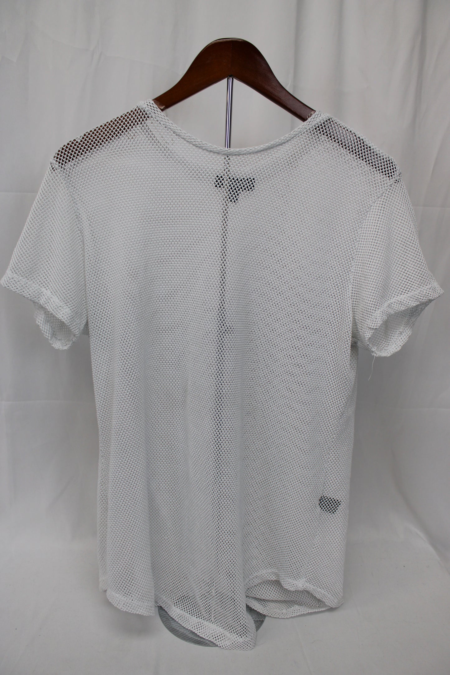 ROUGE Mesh Top, White, Women’s XXXL