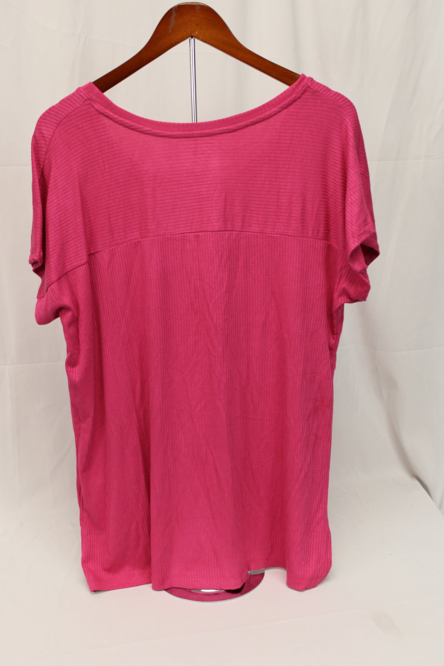 Felina Short Sleeve Top, Pink, Women’s L