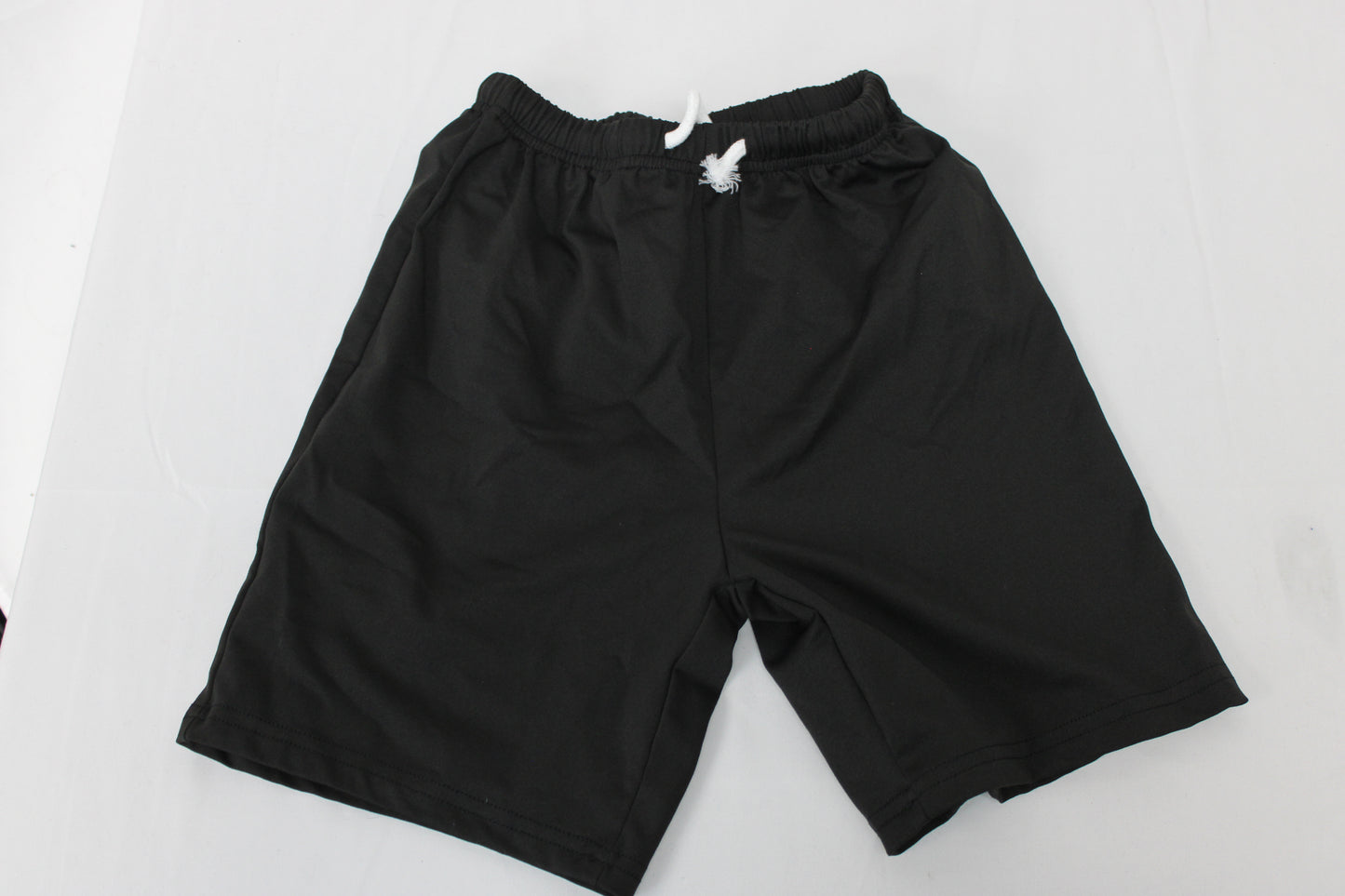Black Drawstring Shorts, Boys L