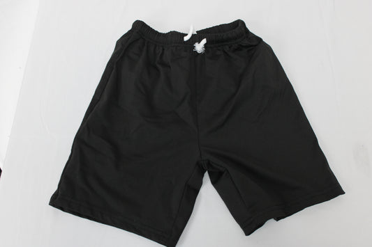 Black Drawstring Shorts, Boys L