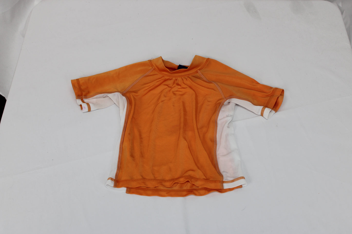 Kanu Surf Swim Shirt, Orange/White, Youth 2T