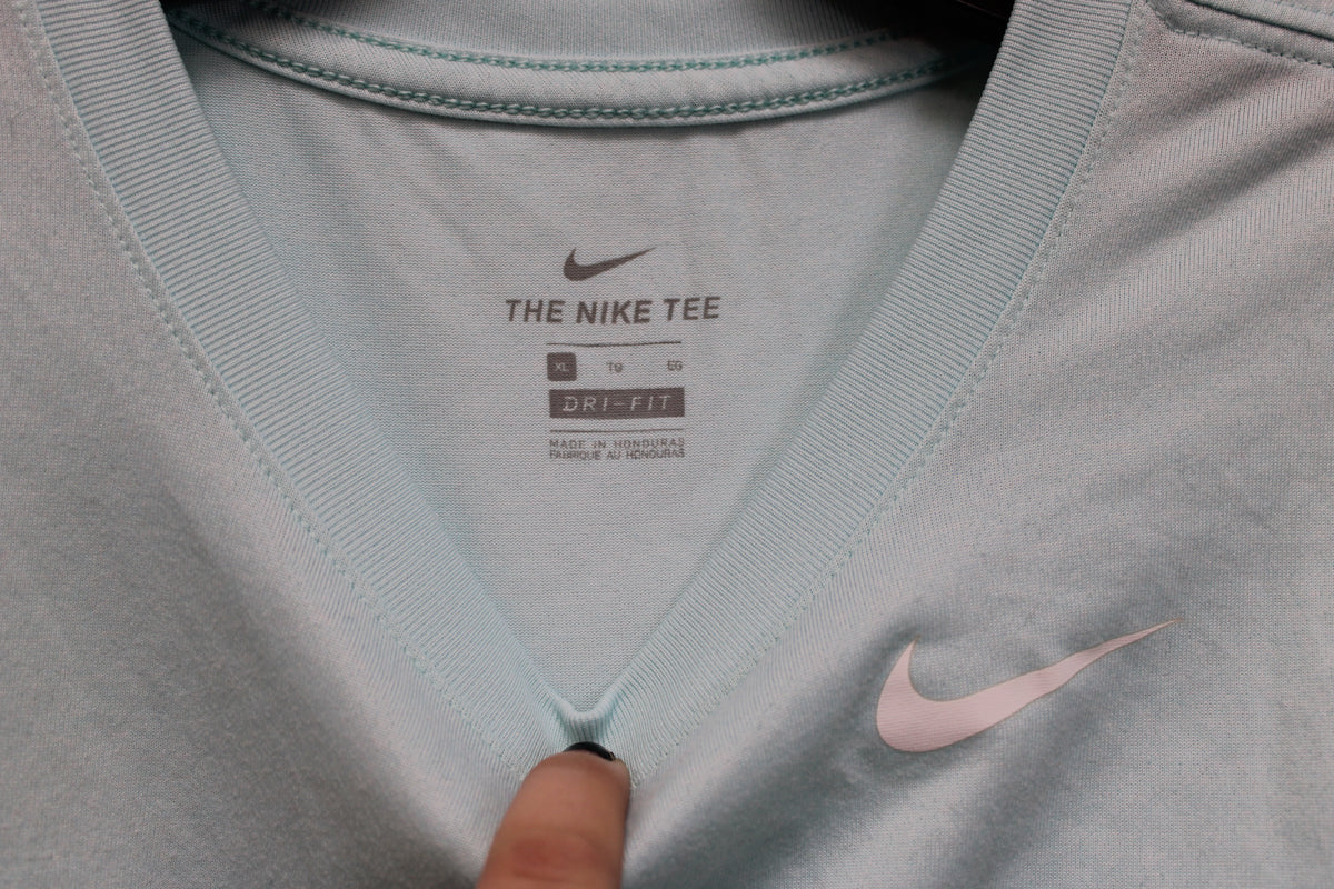 Nike Dri-Fit The Nike Tee, Blue, Women’s XL