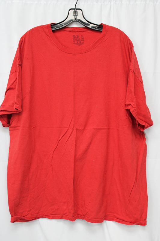 Fruit of the Loom T-Shirt, Red, Men’s XXXL