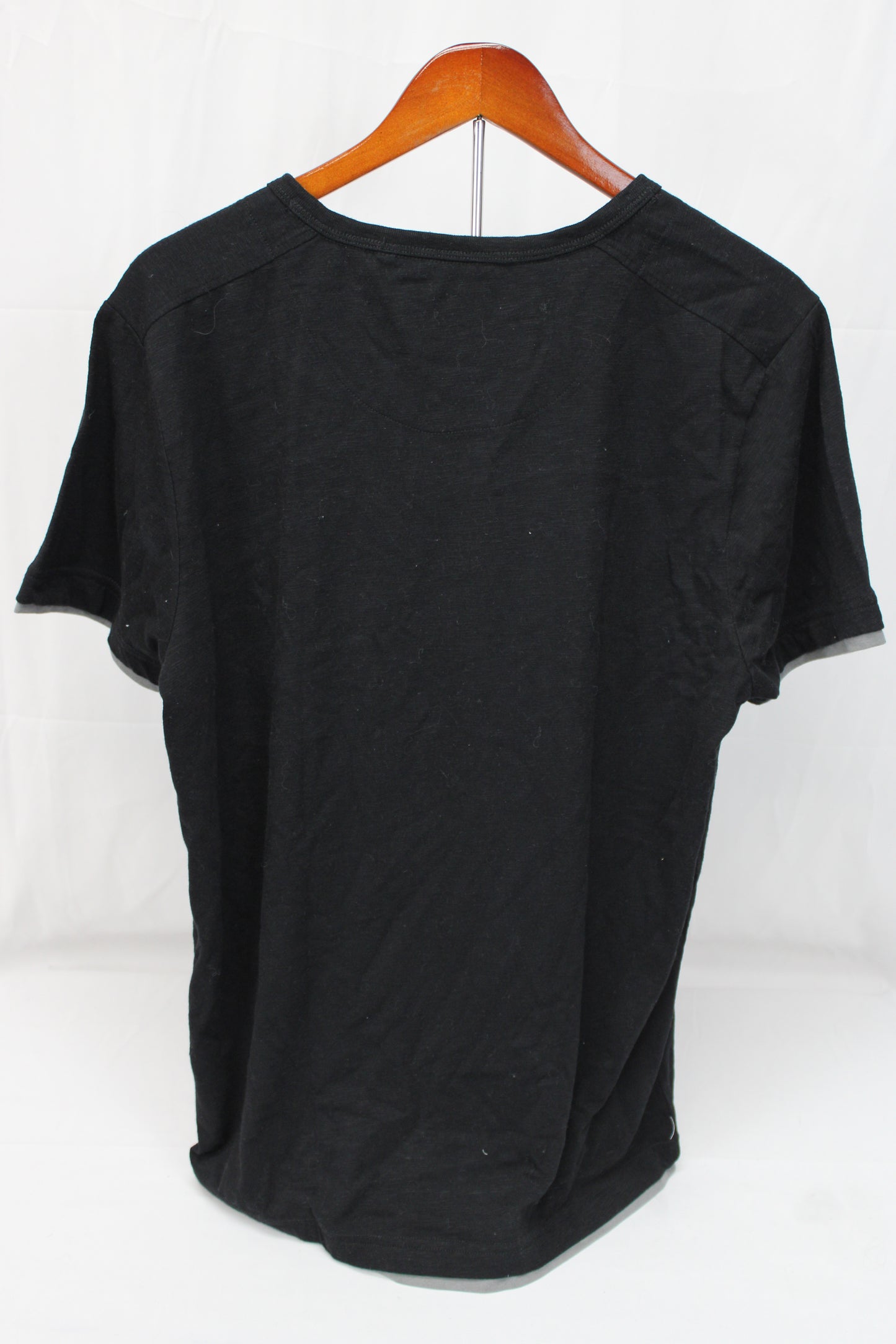 GUESS 81 Los Angeles Shirt, Black/Gray, Mens L