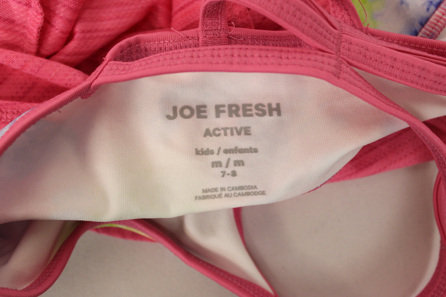 Joe Fresh Active Top, Pink, Youth M