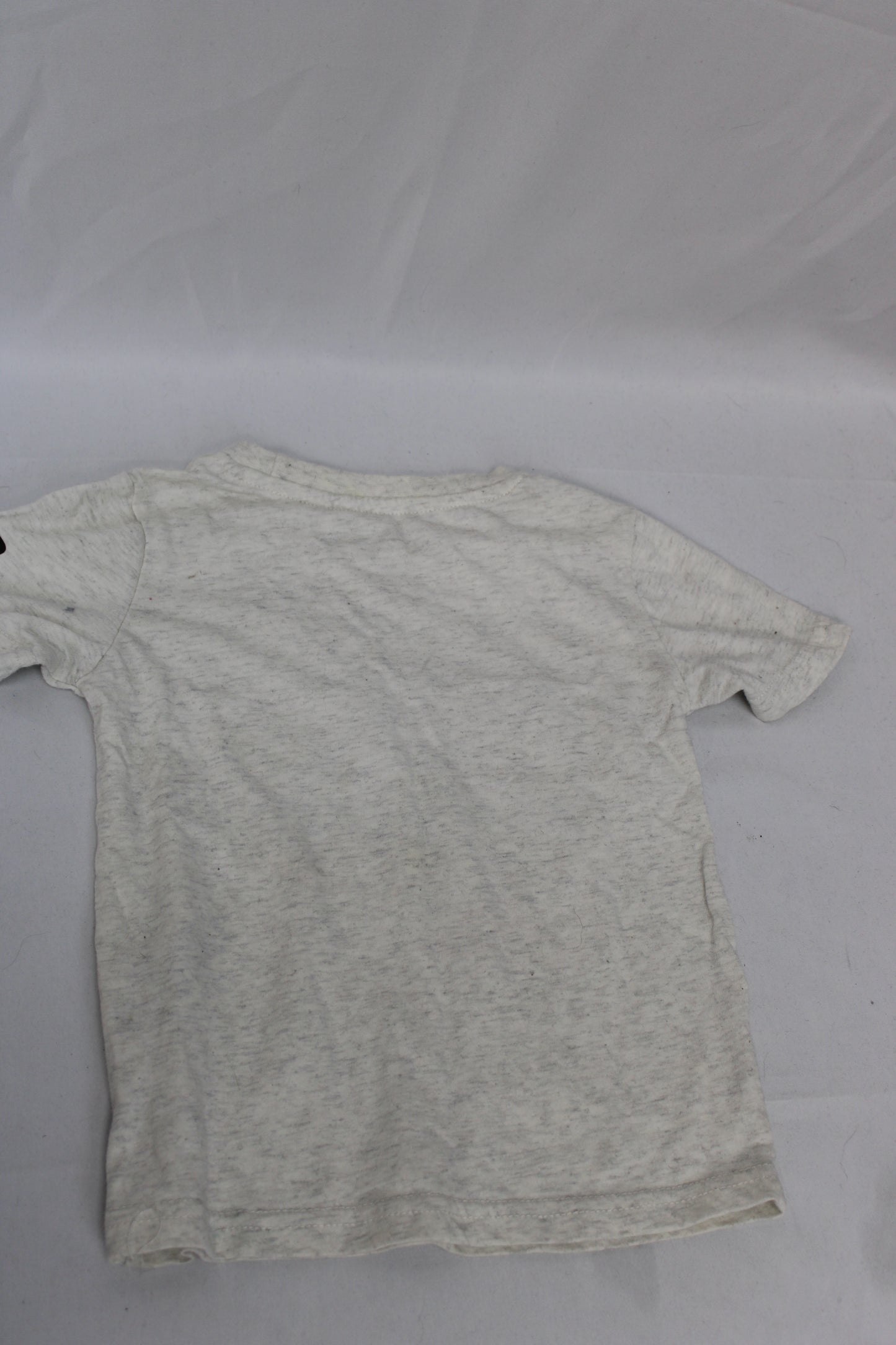 New Balance Shoe T-Shirt, Off-White, Youth S