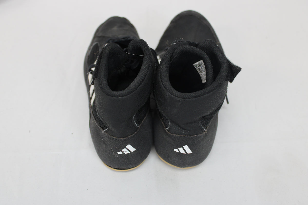 Adidas HVC 2 Wrestling High Top Shoes, Black, Men’s 10