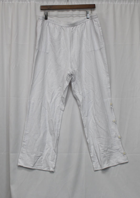 Soft Surrounding Pants, White, Women’s Petite L