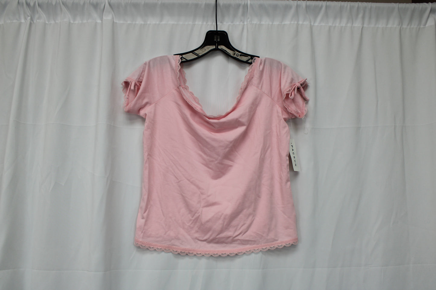 Pacsun Off the Shoulder Top, Pink, Women’s XL