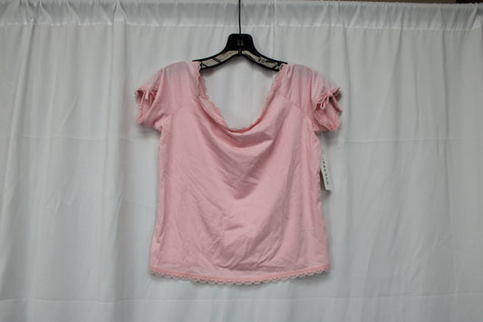 Pacsun Off the Shoulder Top, Pink, Women’s XL