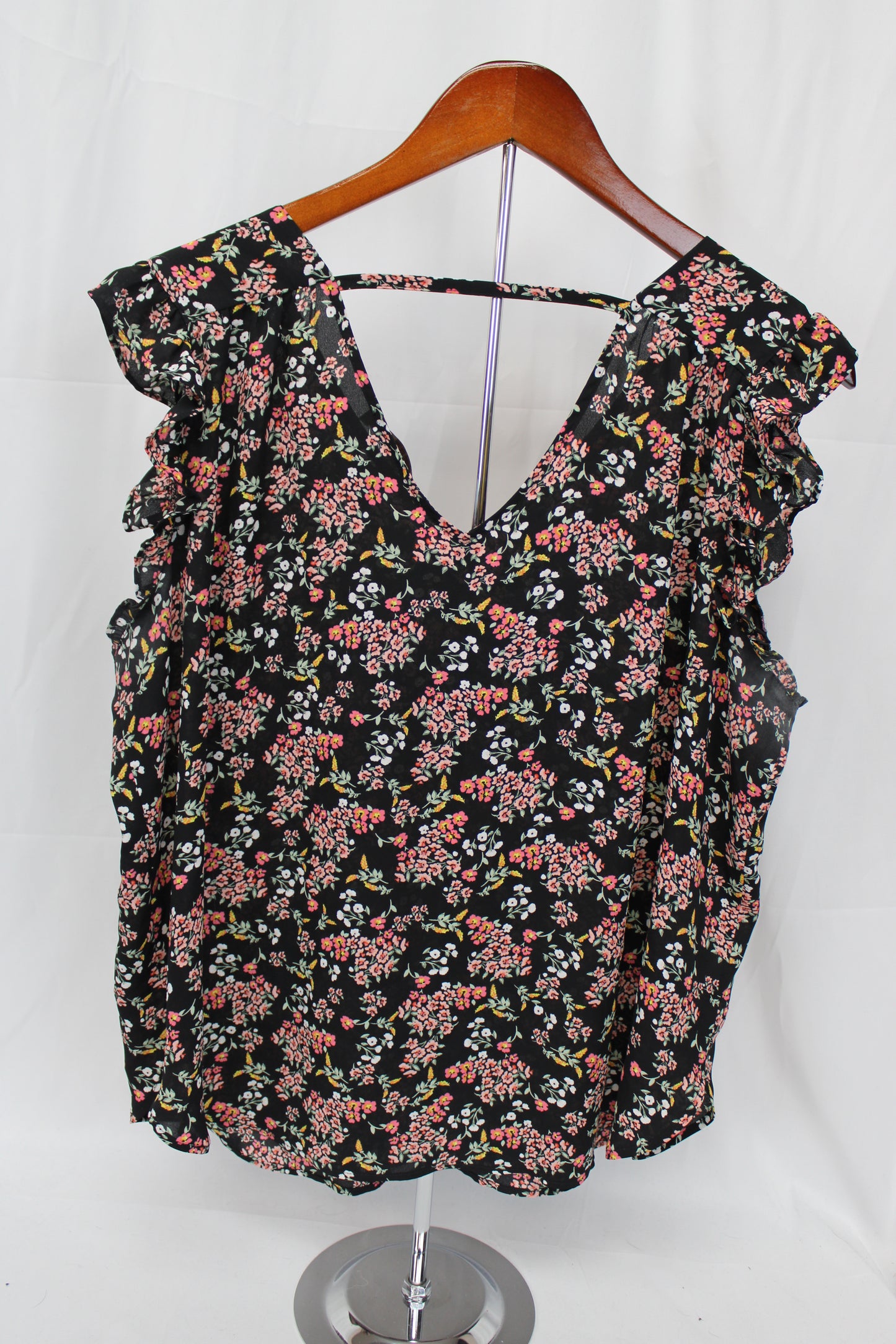 LOFT Floral Blouse, Women’s L