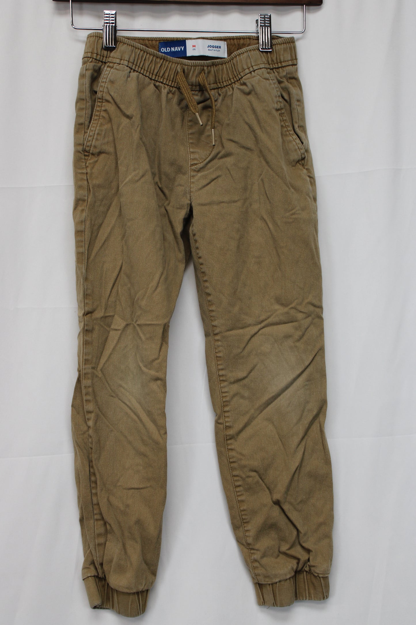 Old Navy Built in Flex Joggers, Khaki, Youth M