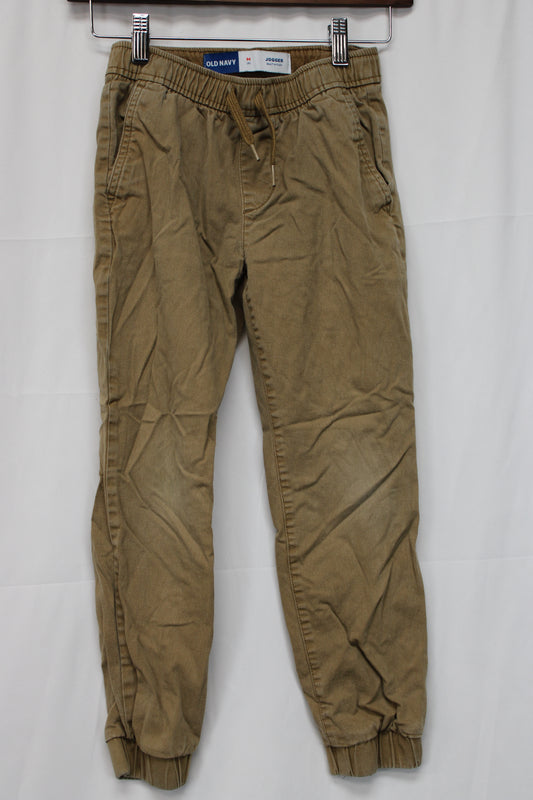 Old Navy Built in Flex Joggers, Khaki, Youth M