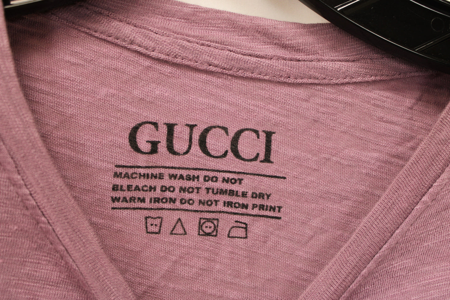 Gucci Short Sleeve Shirt, Pink, Men’s L