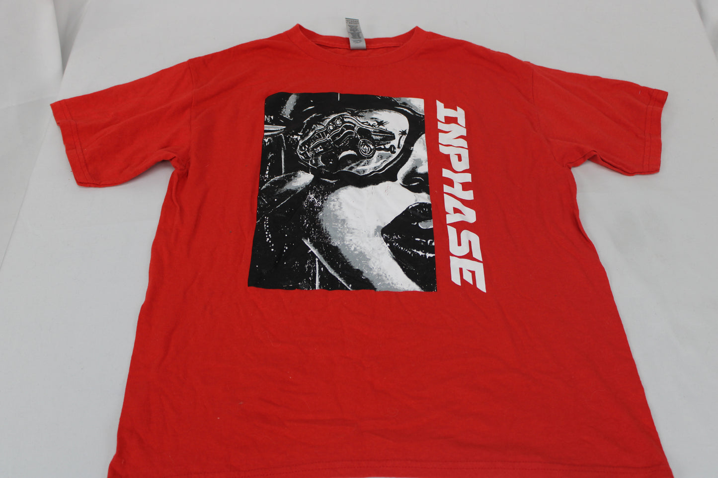 Gildan Inphase Short Sleeve T-Shirt, Red, Men’s XL