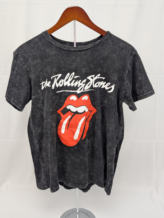 Rolling Stones vintage inspired log t-shirt, adult L