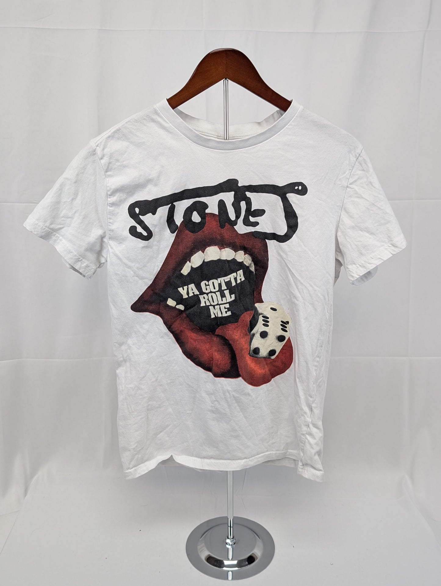 Rolling Stones vintage inspired logo t-shirt, adult M