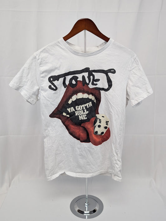 Rolling Stones vintage inspired logo t-shirt, adult M