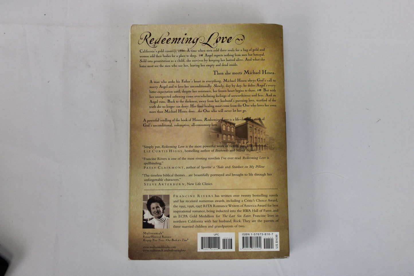 Redeeming Love A Novel