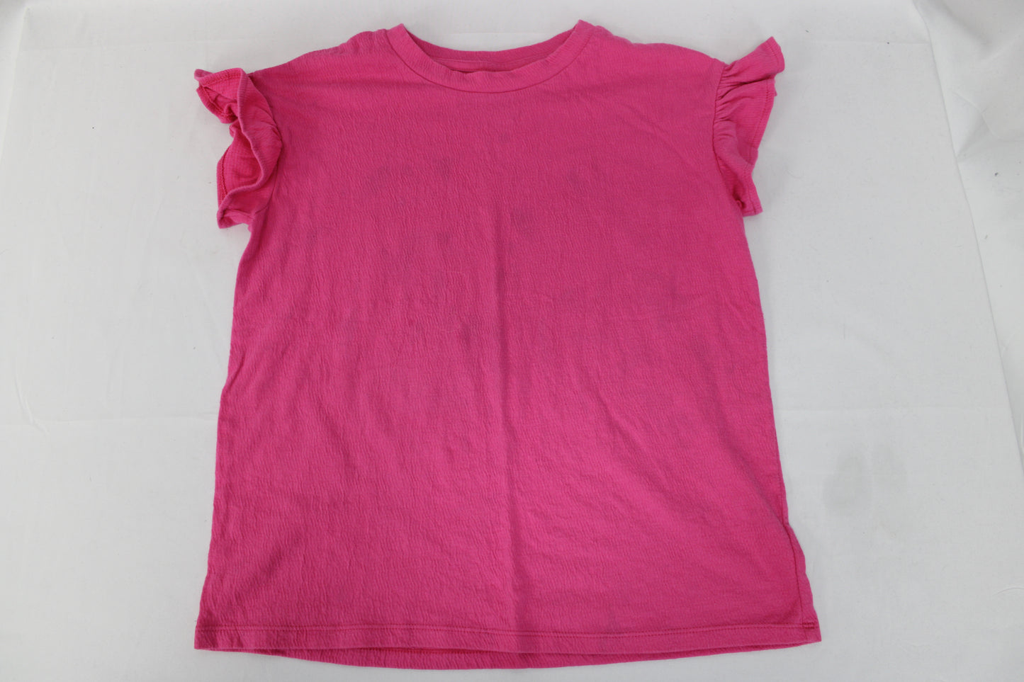 Cat & Jack Ruffled Sleeve T-Shirt, Pink, XL