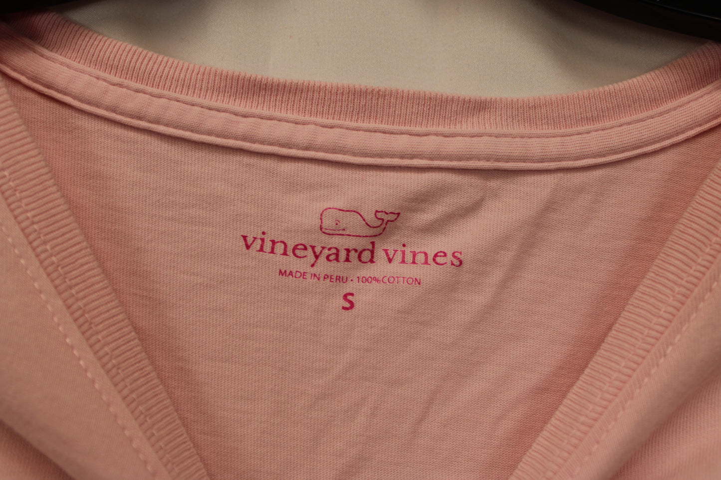 Vineyard Vines Long Sleeve T-Shirt, Pink, Men’s S