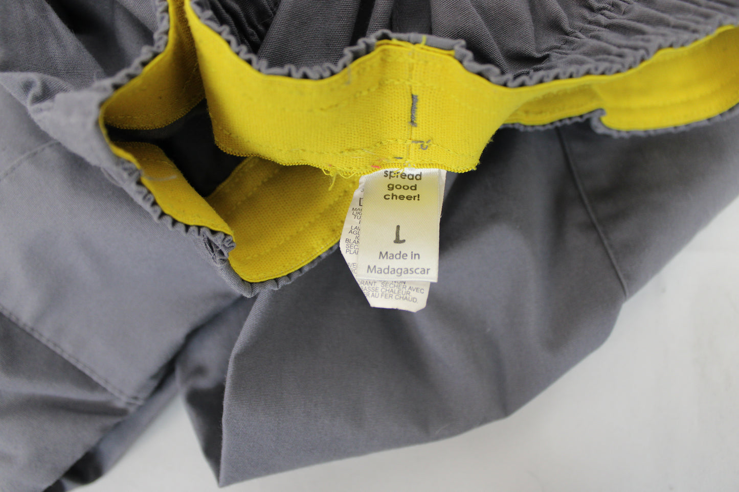 Spread More Cheer Pants, Gray, Youth L