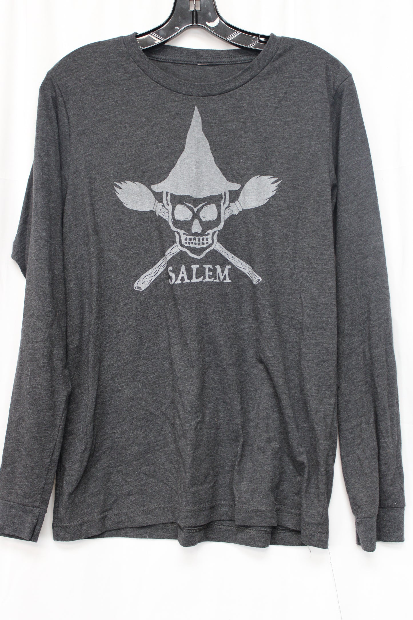 District Trading Company Salem Long Sleeve T-Shirt, Gray, Men’s XL